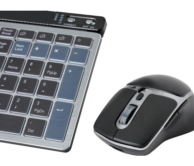 HAMA Zestaw klawiatura i mysz MULTI-DEVICE WKM-750 czarny - 1331338 - zdjęcie 8